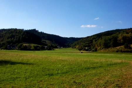 Grüne Wiesen im Dreisamtal
