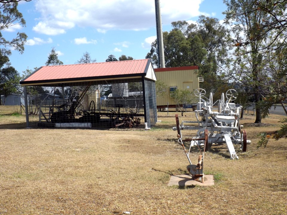 Goombungee historic museum display