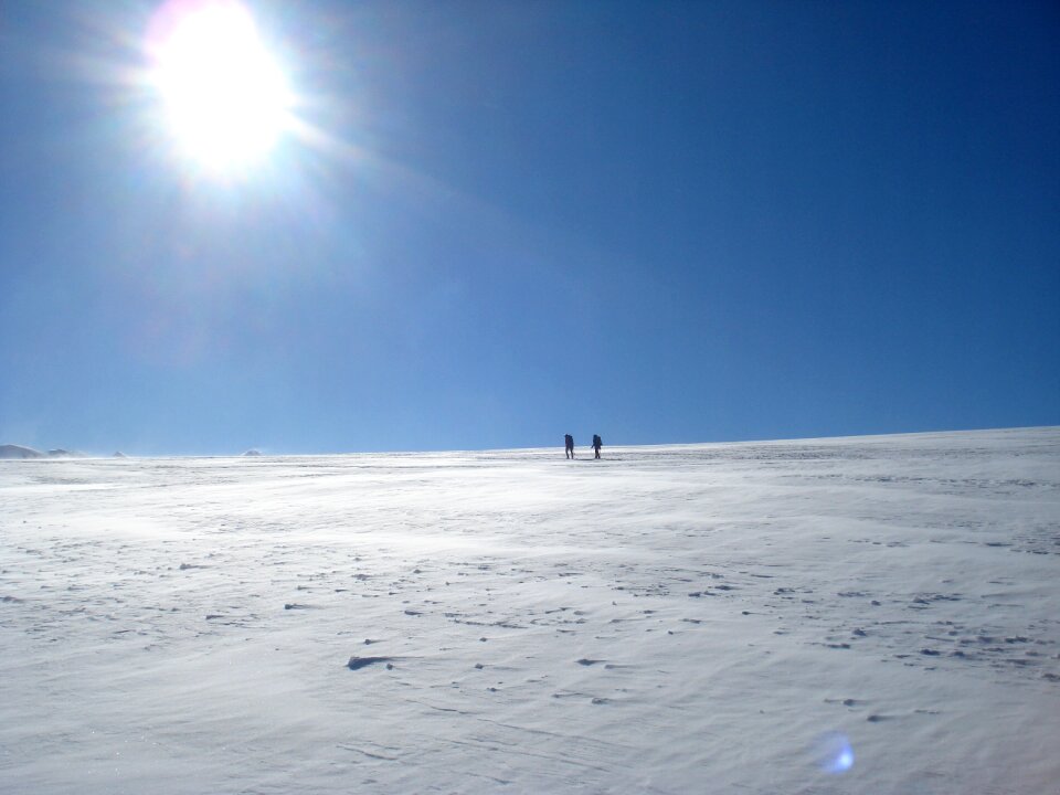 Zermatt winter landscape