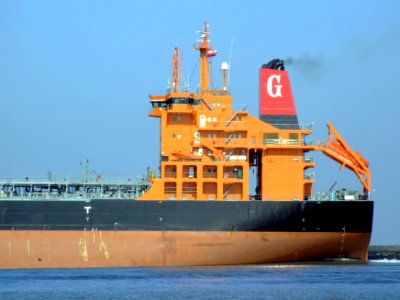 Gotland Carolina p5 leaving Port of Rotterdam, Holland 08-Mar-2007