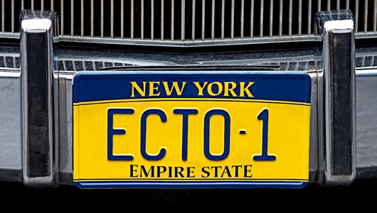 Plate registration new york photo