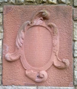 Grünsfeld Gedenktafel Stadtmauer