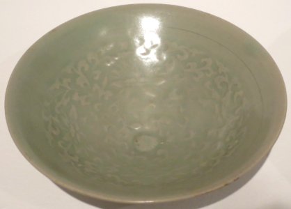 Goryeo dynasty bowl with scrolling lotus design, Honolulu Museum of Art 63