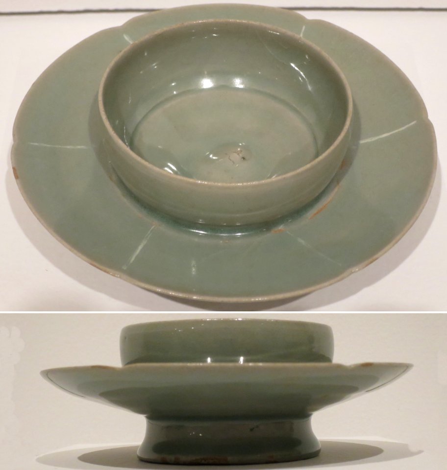 Goryeo dynasty cup stand, Honolulu Museum of Art, accession 60