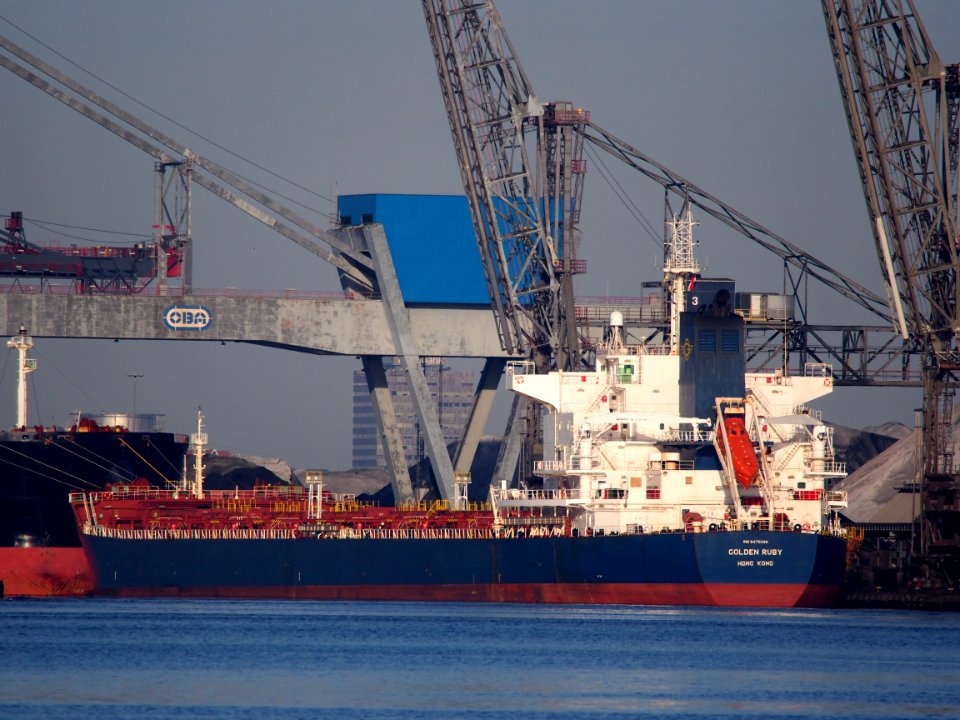Golden Ruby IMO 9470399 Port of Amsterdam
