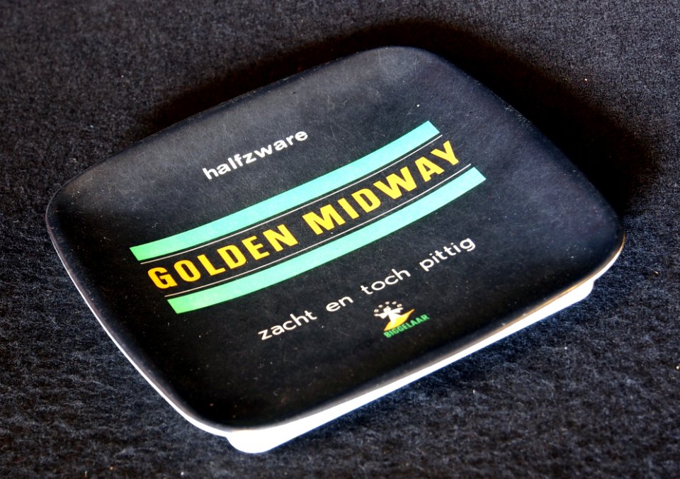 Golden Midway Biggelaar, toonbank bordje, foto 2
