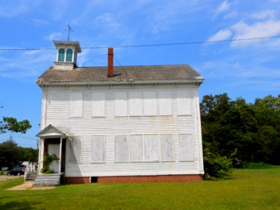 Goshen School, Cape May Co NJ from S