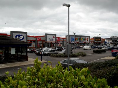 Goldstone Retail Park (site of Goldstone Ground), Old Shoreham Road, Hove (February 2011)