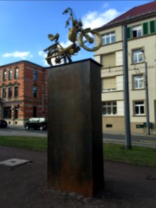 Goldenes Moped Dresden 2