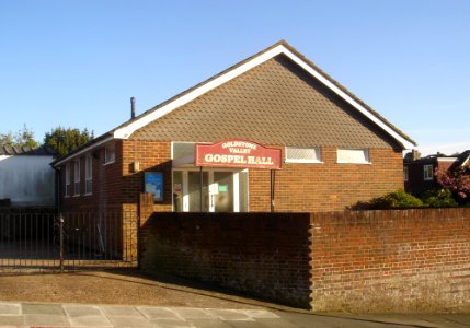Goldstone Valley Gospel Hall, Edward Avenue, Goldstone Valley, Hove (April 2009) (1)