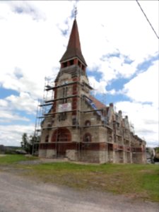 Gondrexon (M-et-M) église en restauration 2016 (01)