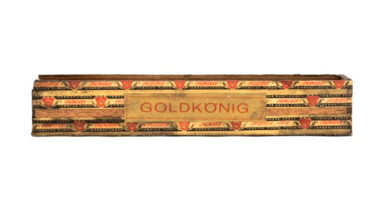 Goldkönig Zigarrenschachtel, SahiFa Braunschweig, AP3Q0024 edit