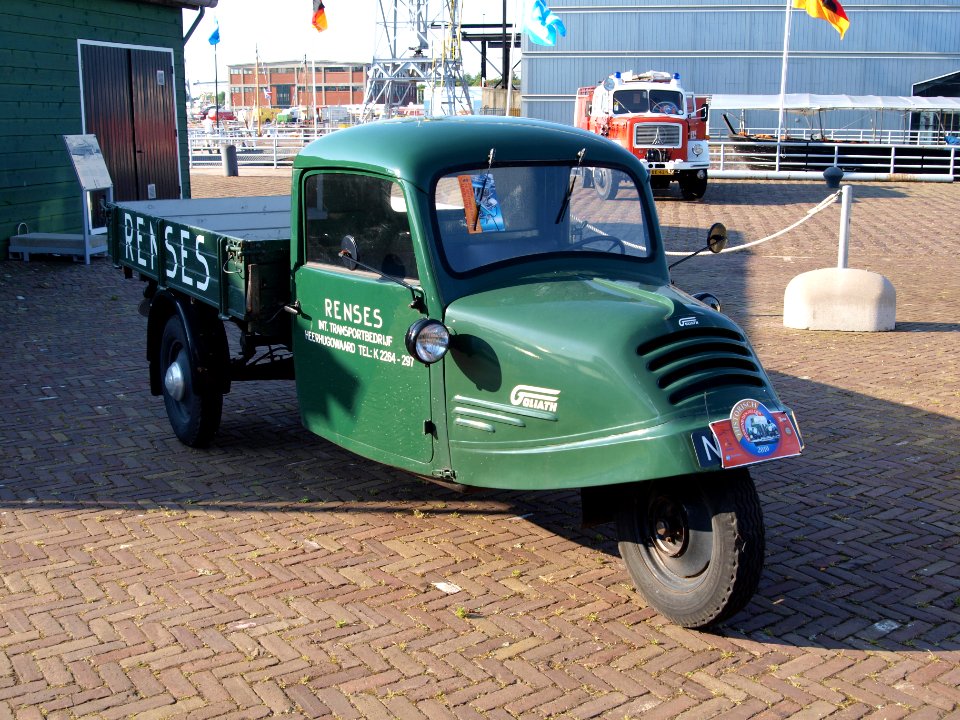 Goliath GD 750 (1950), Dutch licence registration NS-00-13 pic1