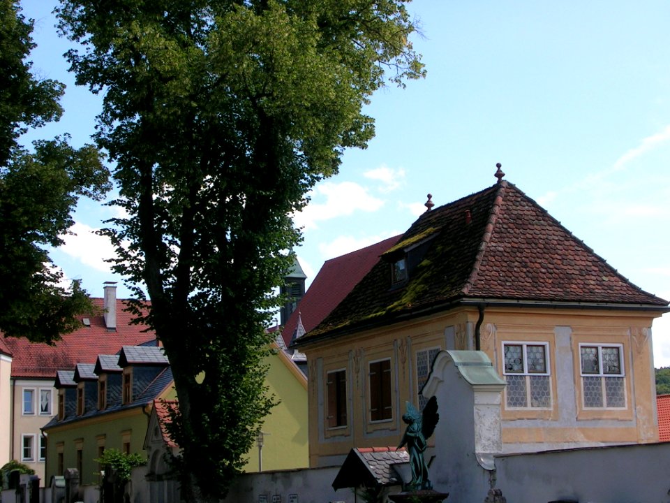 Gottesackergasse Eichstätt vom Ostenfriedhof