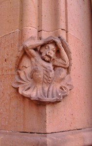 Gottfried Renn Dämon am Speyerer Dom 2