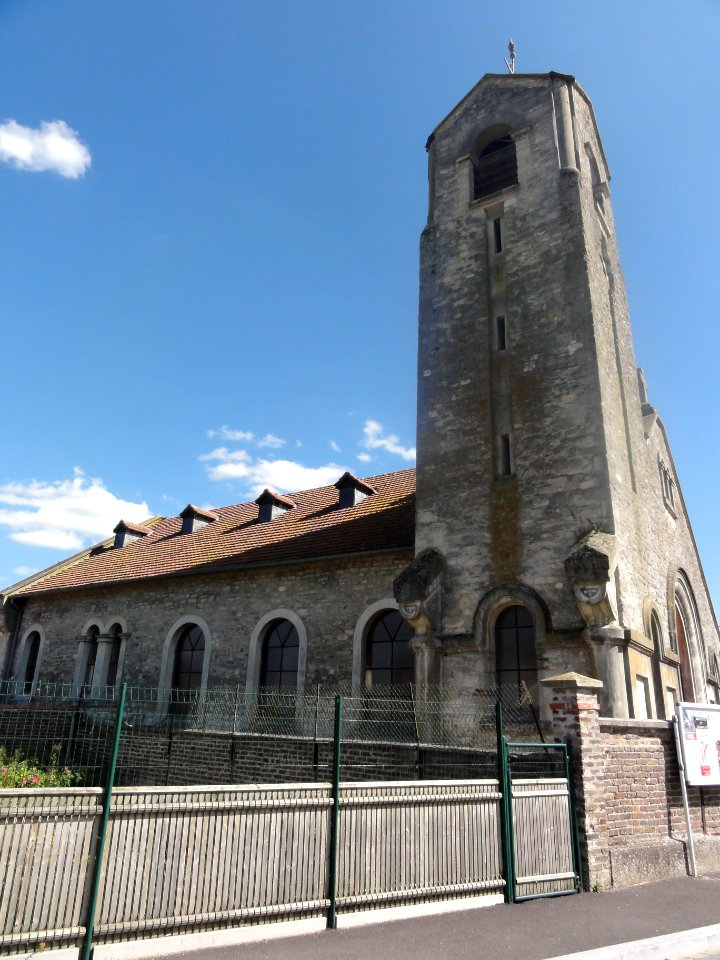 Goudelancourt-lès-Berrieux (Aisne) église (02)
