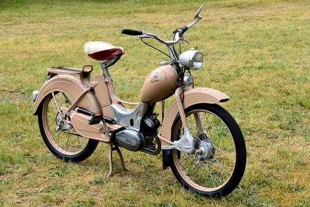 Ddr old two wheeled vehicle
