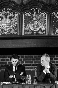 Gonzalez (links) en Peres (rechts), Bestanddeelnr 933-5416