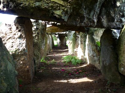 Stone burial history