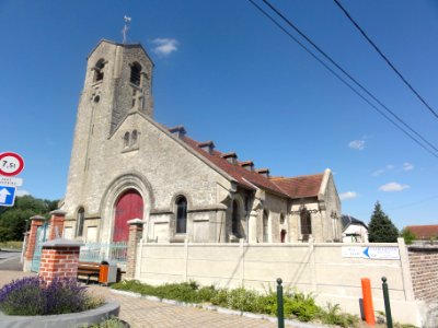 Goudelancourt-lès-Berrieux (Aisne) église (01)