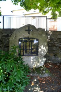 Gossengrün, Kriegstotengedenkstein