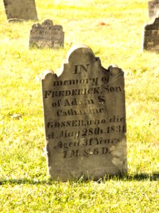 Gosser (Frederick), Brush Creek Cemetery, 2015-10-26, 01