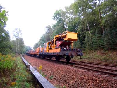 Gleisbauarbeiten zwischen Langebrück und Klotzsche (3) photo