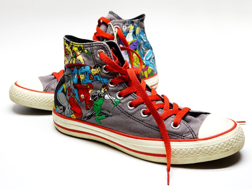 Casual converse super hero