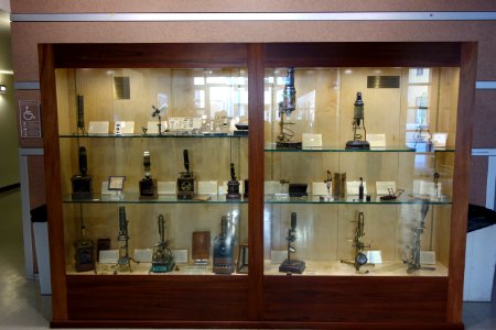 Golub Collection of Antique Microscopes - University of California, Berkeley - DSC04881