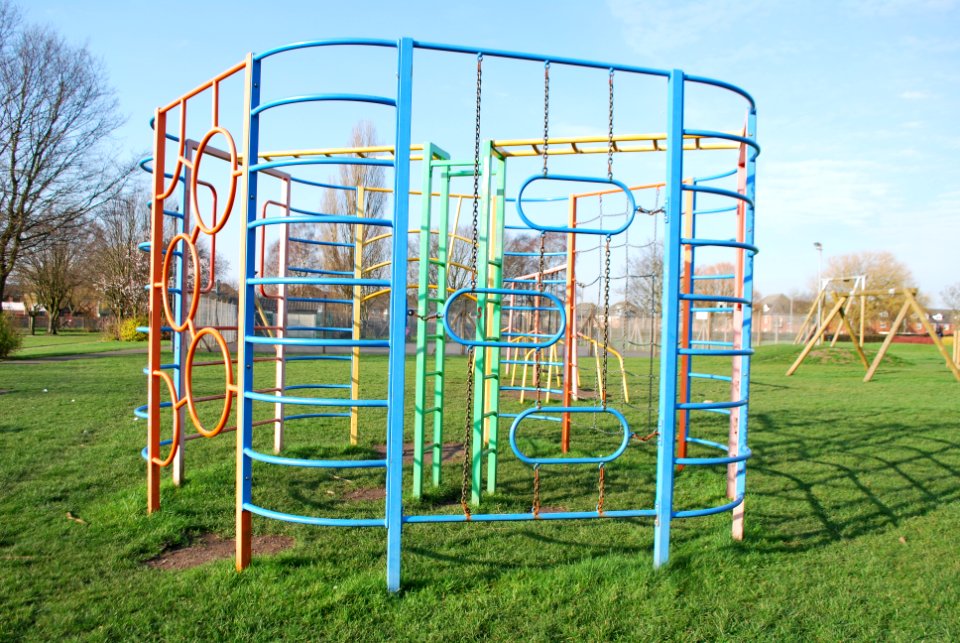 Glenn Park climbing frame 2