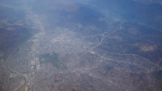 Glendale CA Seen from Air