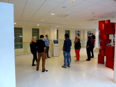 GLAM-WIKI 2015-Sunday-Tour in National Archive (1)