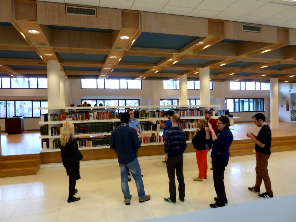 GLAM-WIKI 2015-Sunday-Tour in National Archive (10)