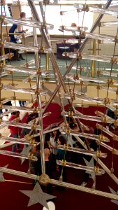 Glass ladders on ship