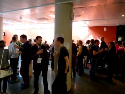 GLAM-WIKI 2015-Friday-Coffee break (2)