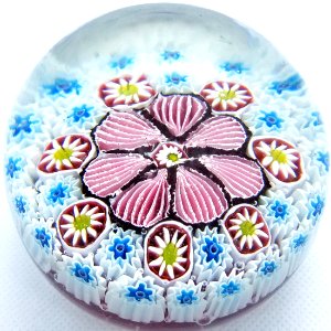 Glass paperweight, maker unknown, probably late 1800s