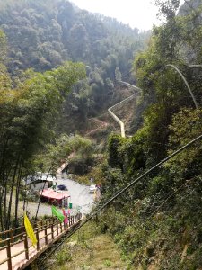 Glass slipway in Longshan National Forest Park, Picture1