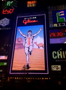 Glico sign at night, 25th October 2014 (13)