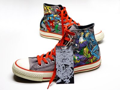 Casual converse super hero