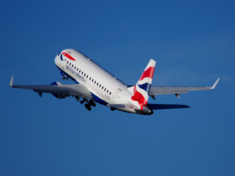 G-LCYD BA CityFlyer Embraer ERJ-170STD (ERJ-170-100) takeoff from Schiphol (AMS - EHAM), The Netherlands, 11june2014, pic-7