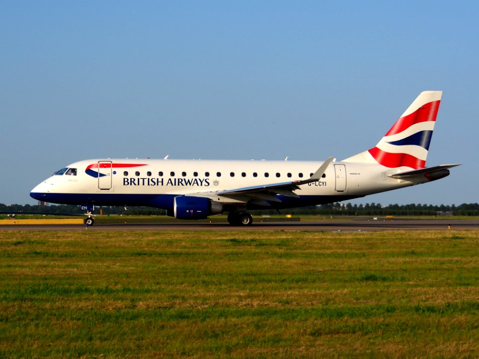 G-LCYI BA CityFlyer Embraer ERJ-170STD (ERJ-170-100) 9juli2013