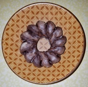 Glazed chocolate donut - Massachusetts