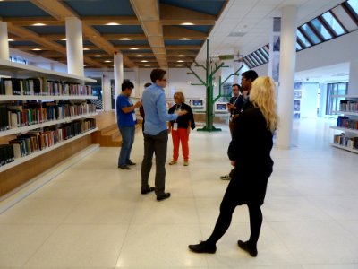 GLAM-WIKI 2015-Sunday-Tour in National Archive (8)