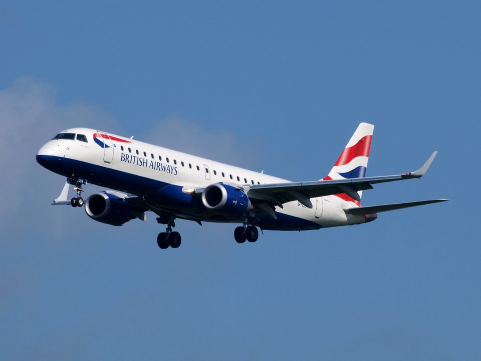 G-LCYK British Airways Embraer 190 pic1