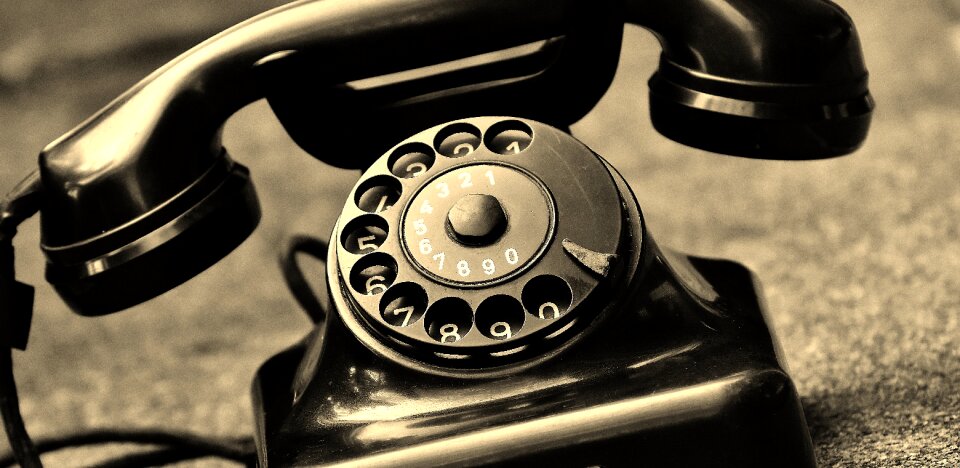 Bakelite post dial