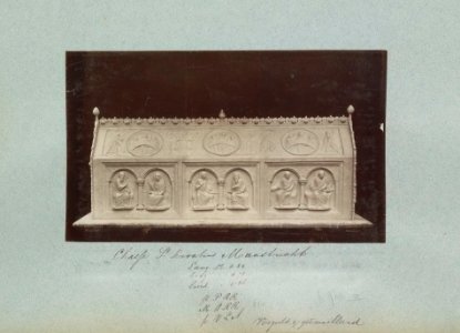 Gipsafgietsel van de Noodkist uit Maastricht (Rijksmuseum, ca 1875-1900) - 2