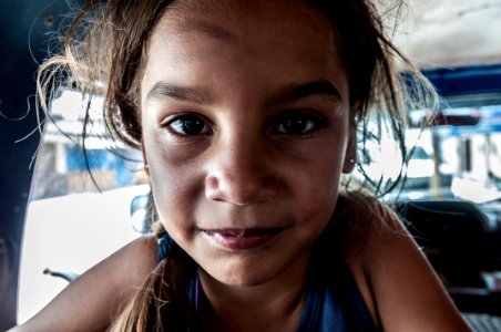 Girl in Margarita Island