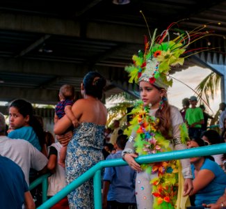 Girl dressed in Carnival