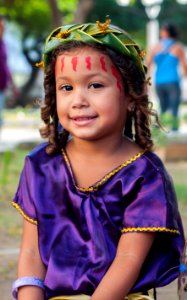 Girl disguised Nazarene
