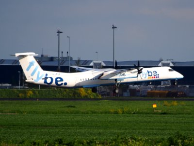 G-JECZ landing at Schiphol (AMS - EHAM), The Netherlands, pic3